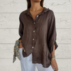 Ella™ Elegant Linen Shirt