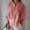 Ella™ Elegant Linen Shirt