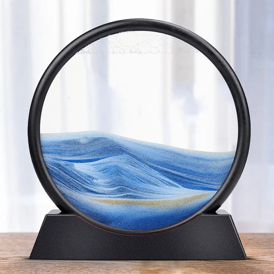 50% OFF🔥 I ZenFlow™ Moving Sand Glass Art